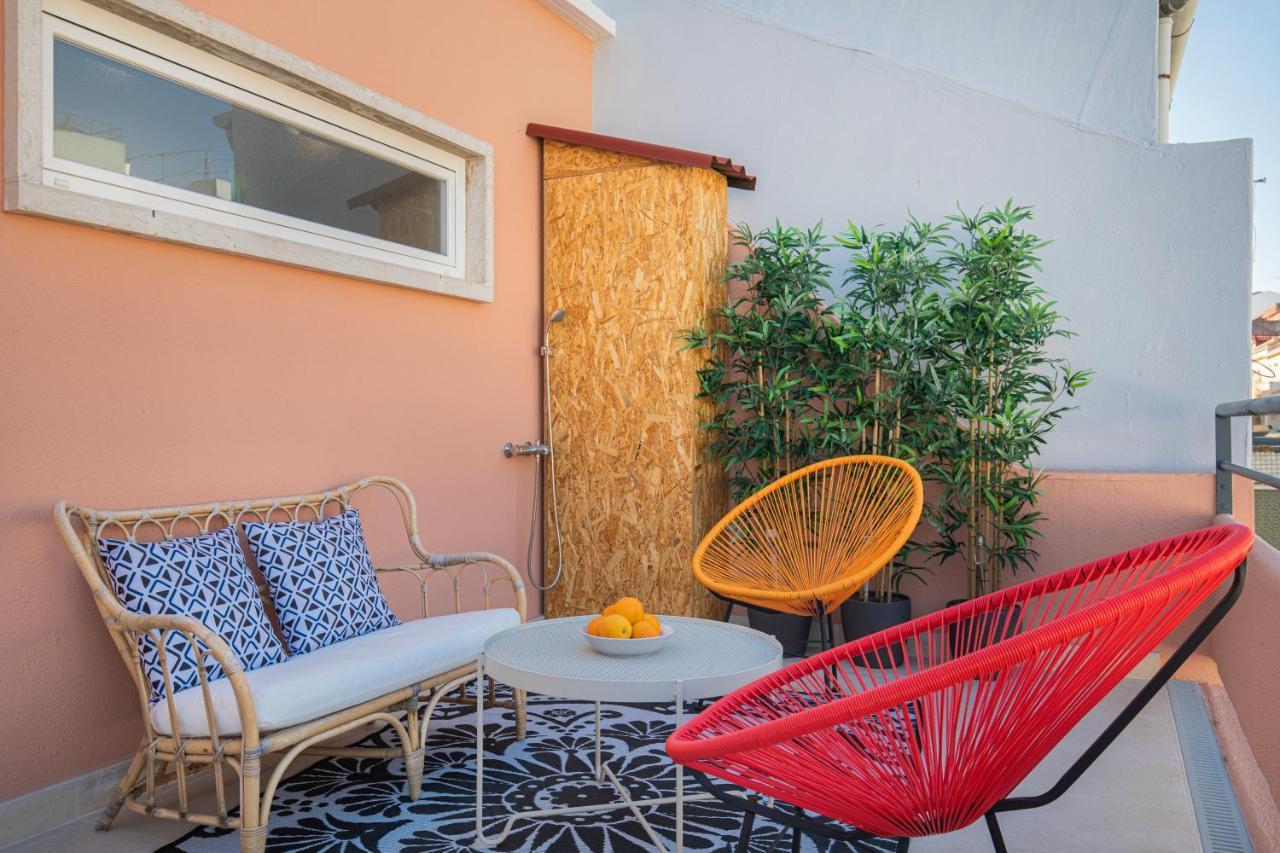 Lovelystay - Sunny 1Bdr Apartment W/Terrace Лиссабон Экстерьер фото
